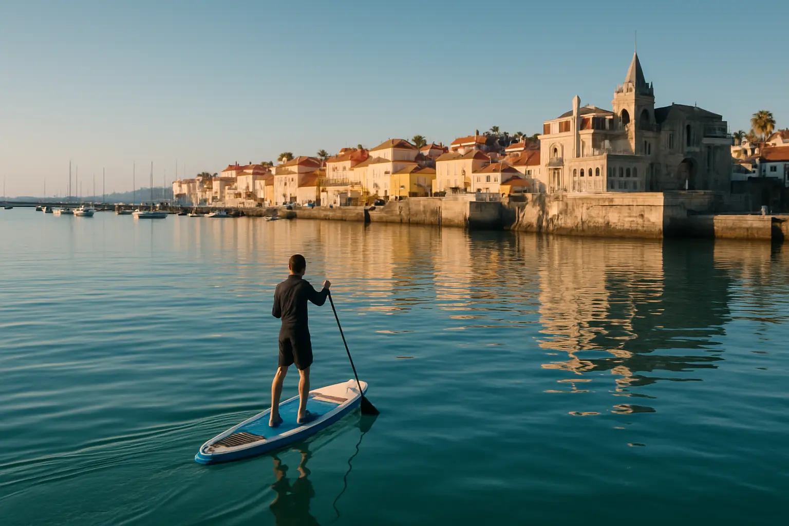 Stand-up paddleboarden in Cascais en omgeving
